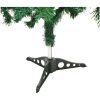 Belyst plastgran med kulor 210 cm 910 grenar vidaXL 210 x 105 cm – miniatyr 7