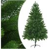Belyst plastgran med kulor 210 cm grön vidaXL 210 x 105 cm – miniatyr 2