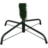 Belyst plastgran med kulor 240 cm grön vidaXL 240 x 120 cm – miniatyr 6
