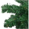 Belyst plastgran med kulor 240 cm grön vidaXL 240 x 120 cm – miniatyr 5