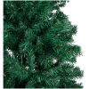 Belyst plastgran med kulor grön 150 cm PVC vidaXL 150 x 80 cm – miniatyr 3