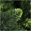 Belyst plastgran med kulor grön 210 cm vidaXL 210 x 119 cm – miniatyr 3