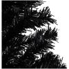 Belyst plastgran med kulor svart 240 cm PVC vidaXL 240 x 120 cm – miniatyr 4