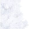 Belyst plastgran med kulor vit 150 cm PVC vidaXL 150 x 80 cm – miniatyr 4