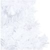 Belyst plastgran med kulor vit 210 cm PVC vidaXL 210 x 110 cm – miniatyr 3