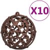 Belyst plastgran med kulor vit 240 cm vidaXL 240 x 100 cm – miniatyr 6