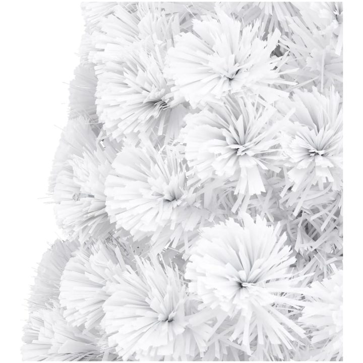 Belyst plastgran vit 120 cm fiberoptik vidaXL 120 x 60 cm – bild 6
