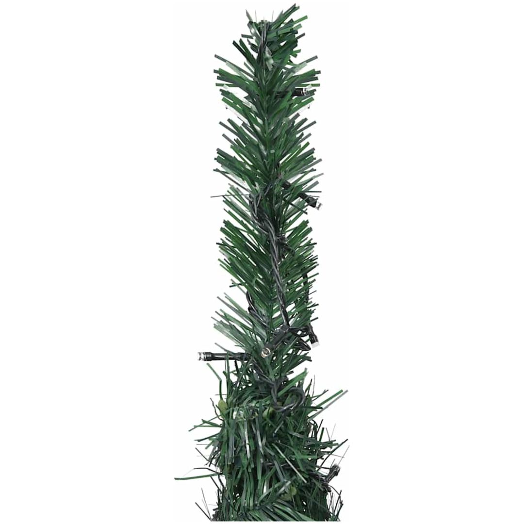 Belyst pop-up plastgran grön 150 cm vidaXL 150 x 46 cm – bild 5