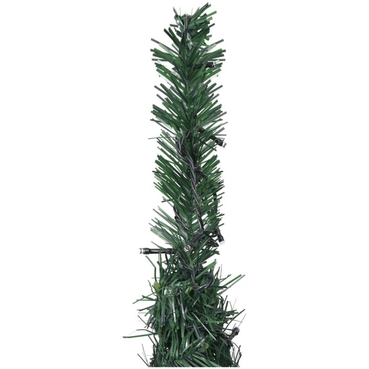 Belyst pop-up plastgran grön 180 cm vidaXL 210 x 83 cm – bild 4