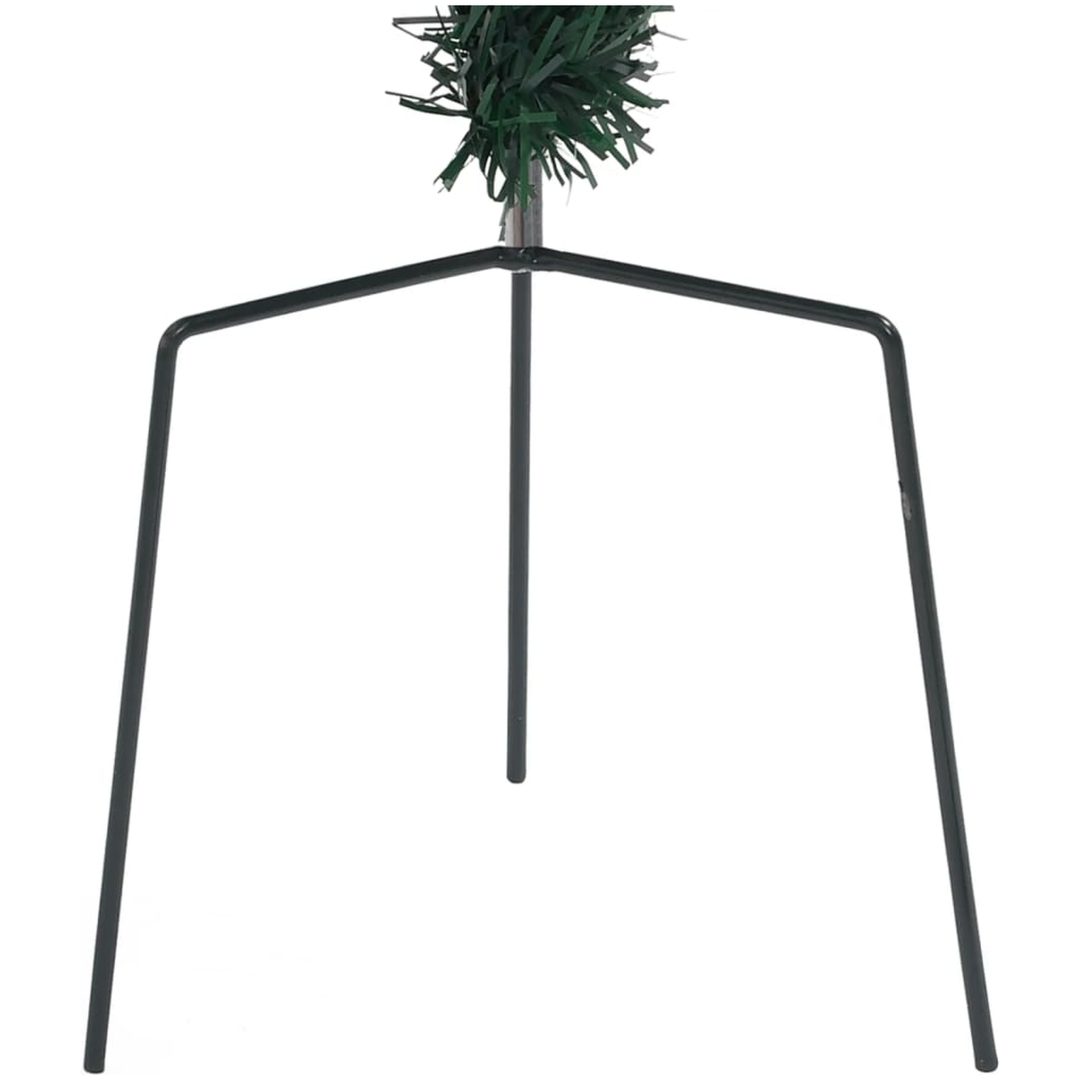 Belysta julgranar 2 st PVC vidaXL 76 cm – bild 8