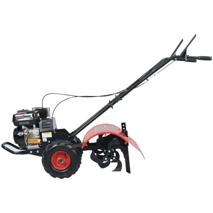 Bensindriven jordfräs 6,5 HK 196 cc vidaXL – bild 6
