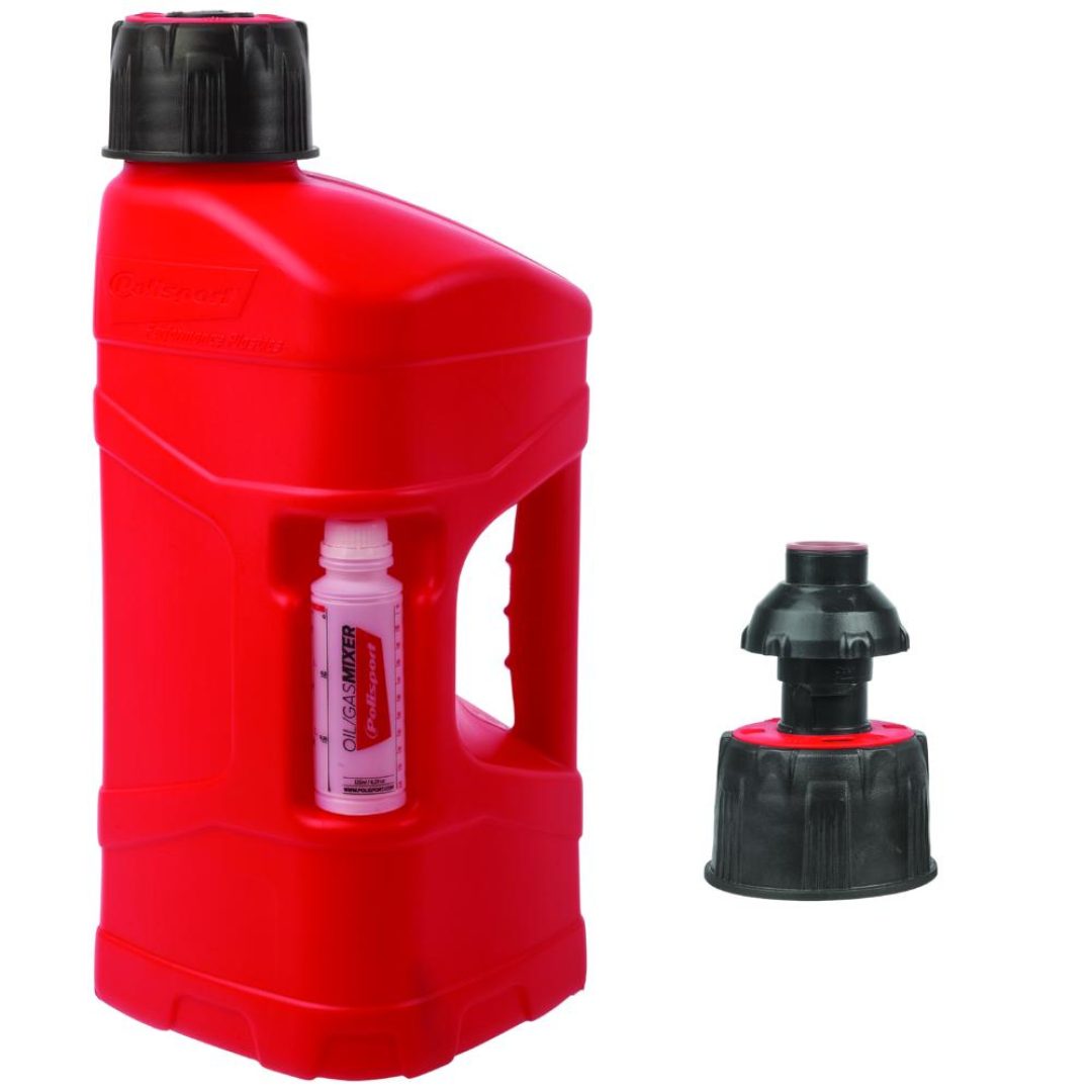 Bensindunk Pro Octane 10 Liter Quick Fill Röd POLISPORT 10 liter