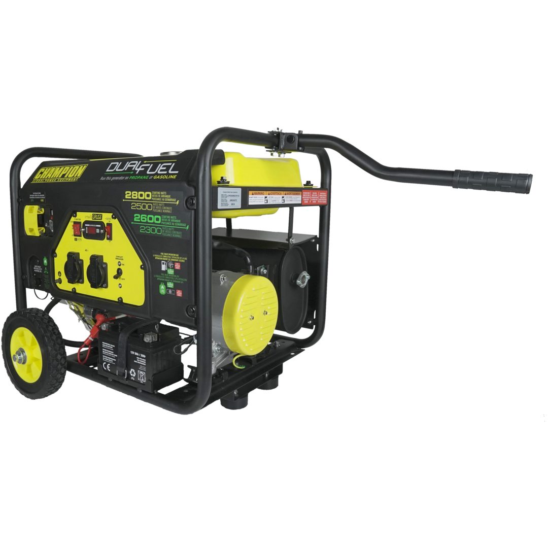 Bensinelverk 2800W Dual Fuel CHAMPION GENERATORS Dual Fuel