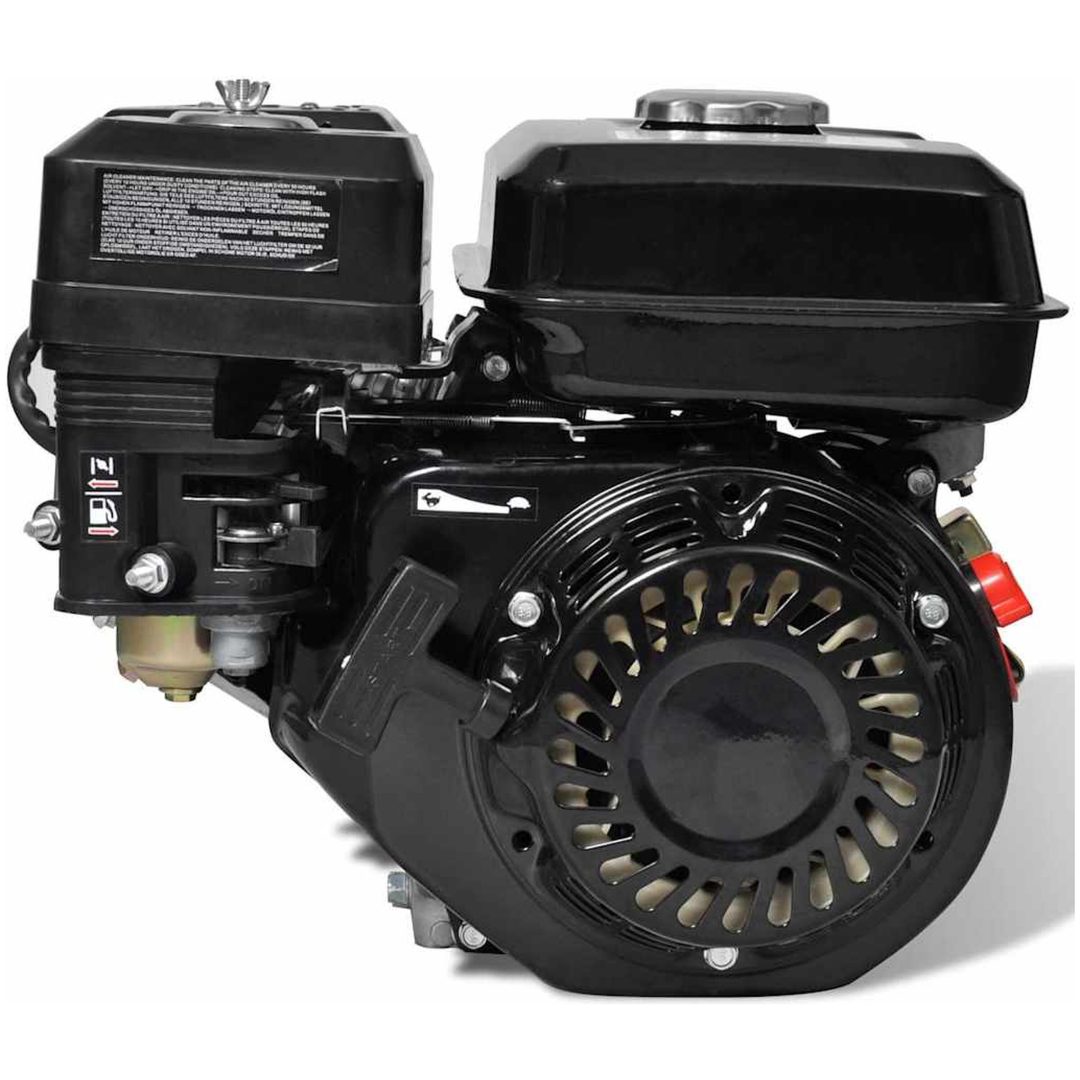 Bensinmotor 6,5 HK 4,8 kW svart vidaXL – bild 2