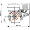 Bensinmotor 6,5 HK 4,8 kW svart vidaXL – miniatyr 7