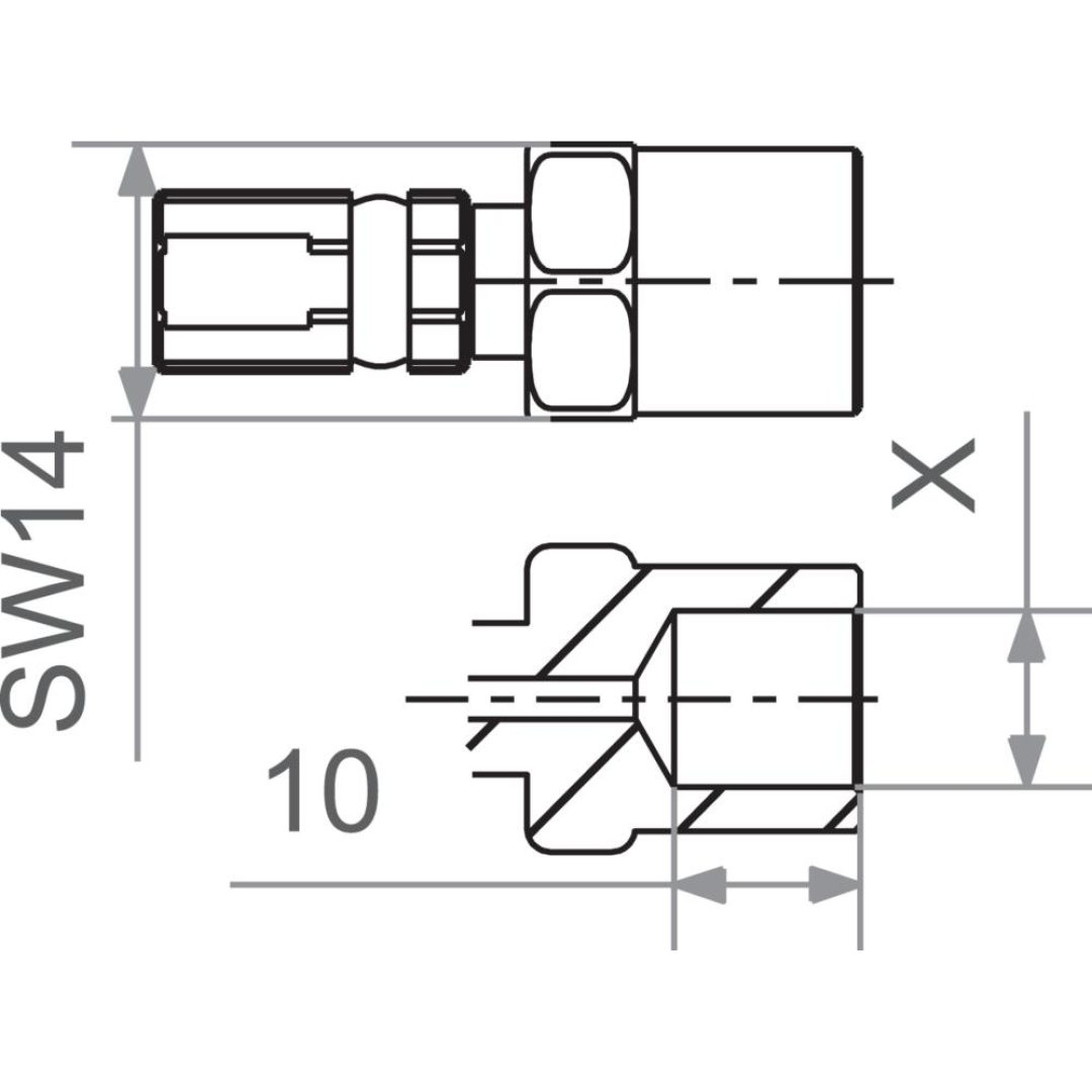 Beslag Hona TRW FITTING