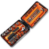 BETA Assortment of 11 Gear Lock Sockets / 21 bits / 7 accessories