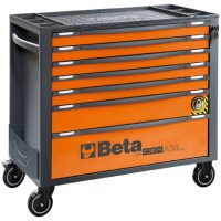BETA Extra Large Mobile Roller Cab with 7 Drawers + Assortment of 418 tools