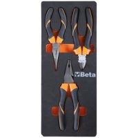 BETA M134 Soft foam tray with pliers and nippers