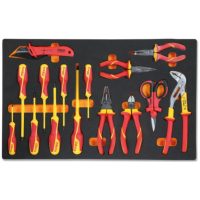 BETA M161 Foam Tray for Electrotechnical Maintenance - Insulated Tools/1000V