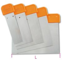 BETA Set of 5 Scraper - Stainless Steel