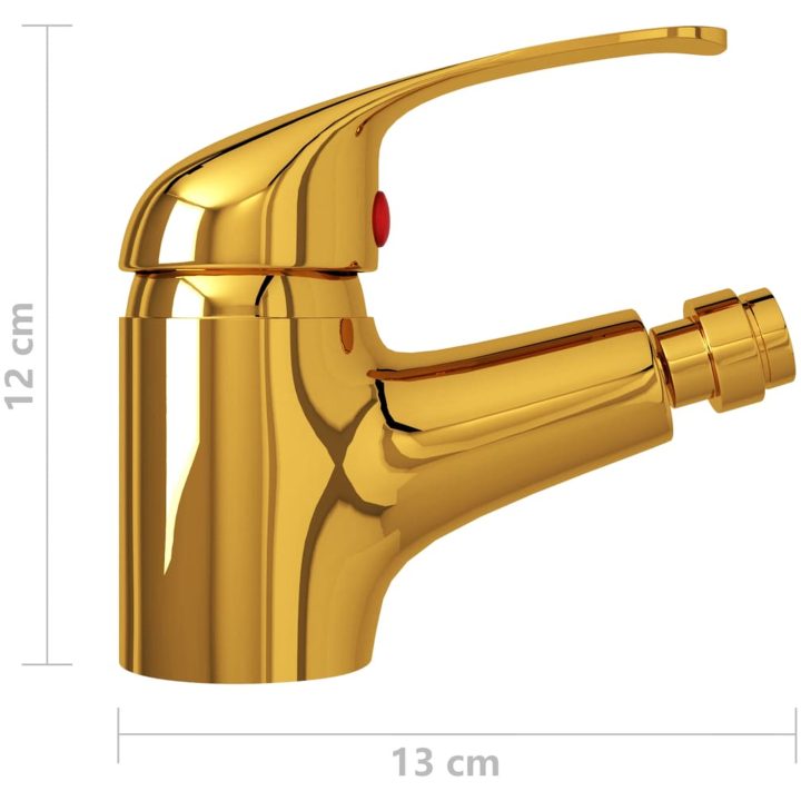 Bidéblandare guld 13x12 cm vidaXL – bild 5