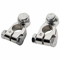 Big battery clamps, n-p brass