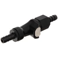 BIHR Quick Connectors ⌀6mm Double Shut Off Black