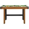 Biljardbord 122x61x76 cm brun vidaXL – miniatyr 2