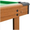 Biljardbord 122x61x76 cm brun vidaXL – miniatyr 5