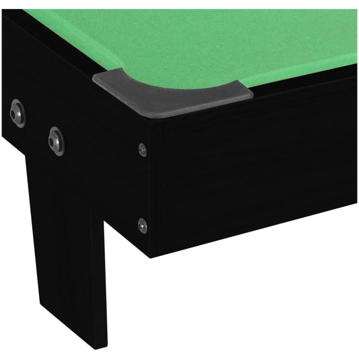 Biljardbord mini 3 feet 92x52x19 cm svart och grön vidaXL – bild 5