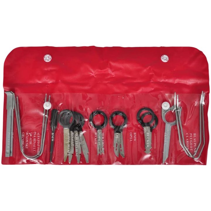 Bilradio borttagningsnycklar 20-pack vidaXL – bild 3