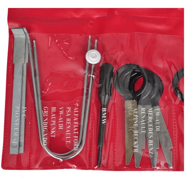 Bilradio borttagningsnycklar 20-pack vidaXL – bild 4