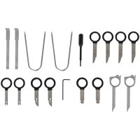 Bilradio borttagningsnycklar 20-pack vidaXL