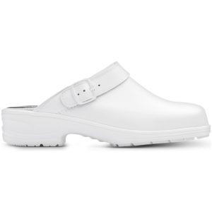 Birka Backstrap Work Clog White 38