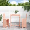 Bistroset 3 delar massiv douglasgran vidaXL – miniatyr 1