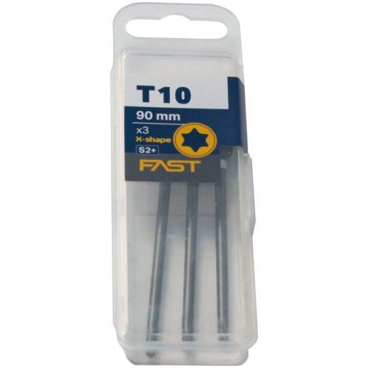 Bits 90mm X-shape 3-p FAST Spets: T10 – bild 2