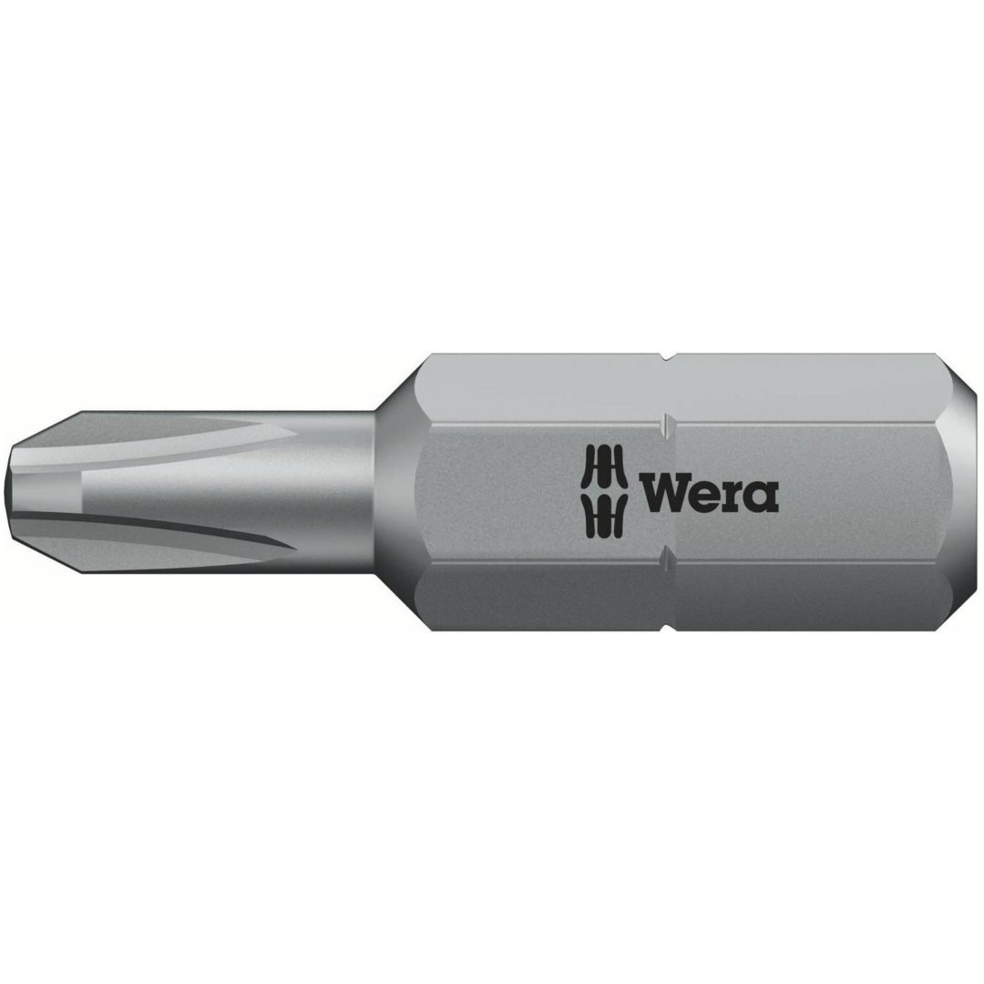 Bits för Phillip kryss-spår 851/1 RZ WERA BITS 851/1 RZ PH 2-25