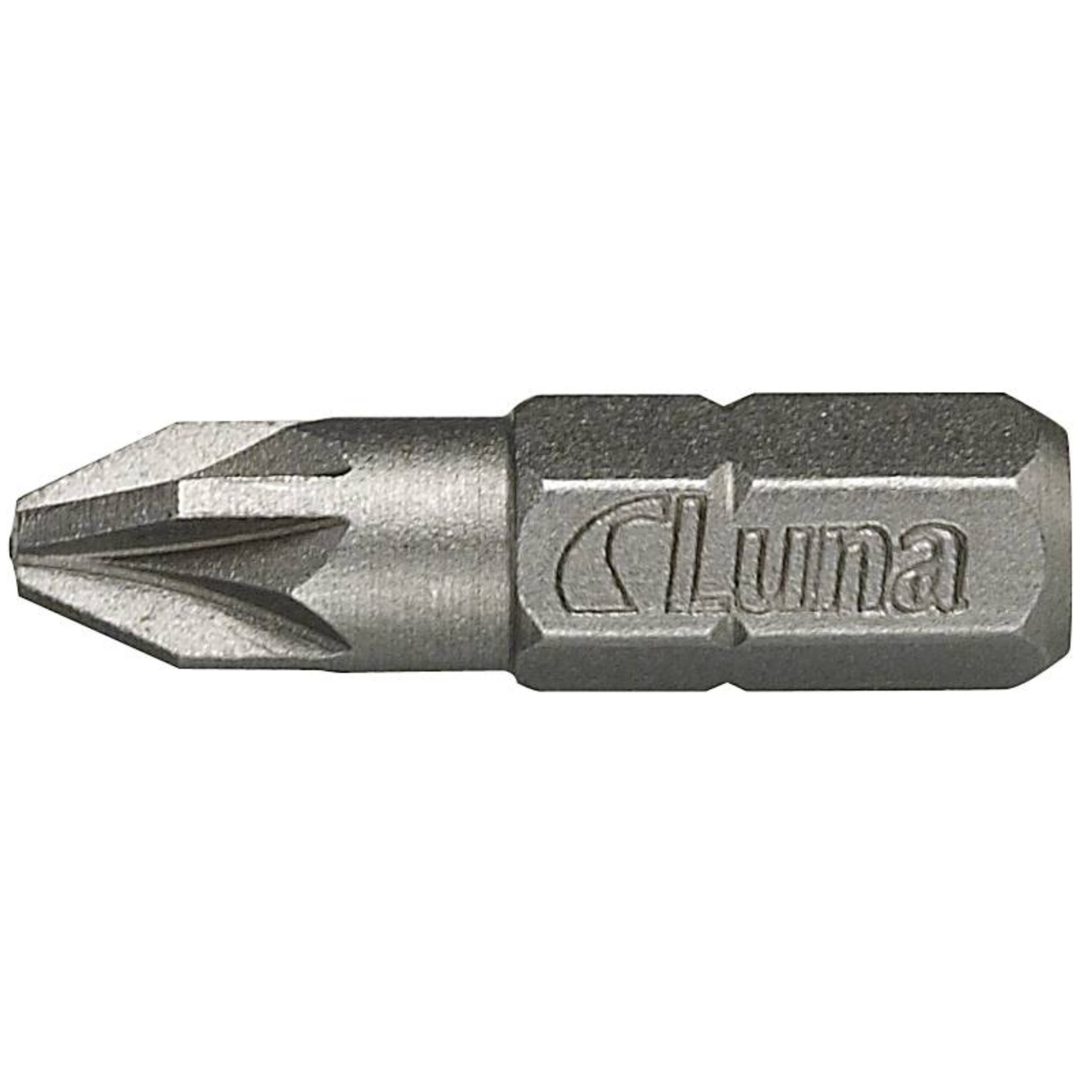 Bits för Pozidriv kryss-spår 25 mm Luna BITS PZ1 25MM (2)