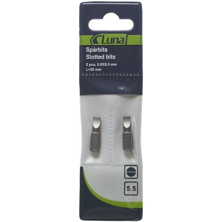 Bits för raka spår Luna BITS 0.6X 3.5 MM (2) – bild 4