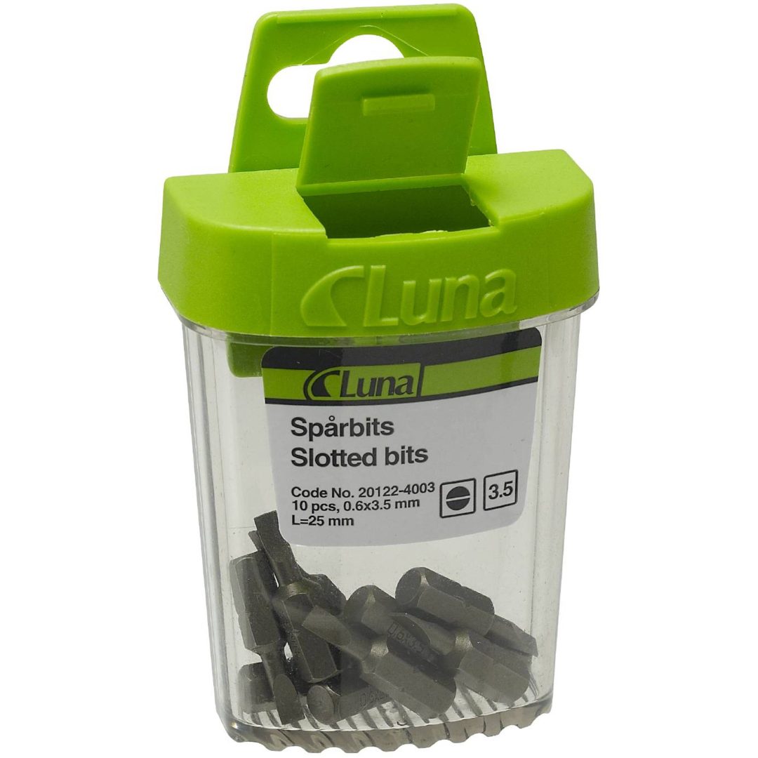 Bits för raka spår Luna BITS 0.6X 3.5 MM (2) – bild 3