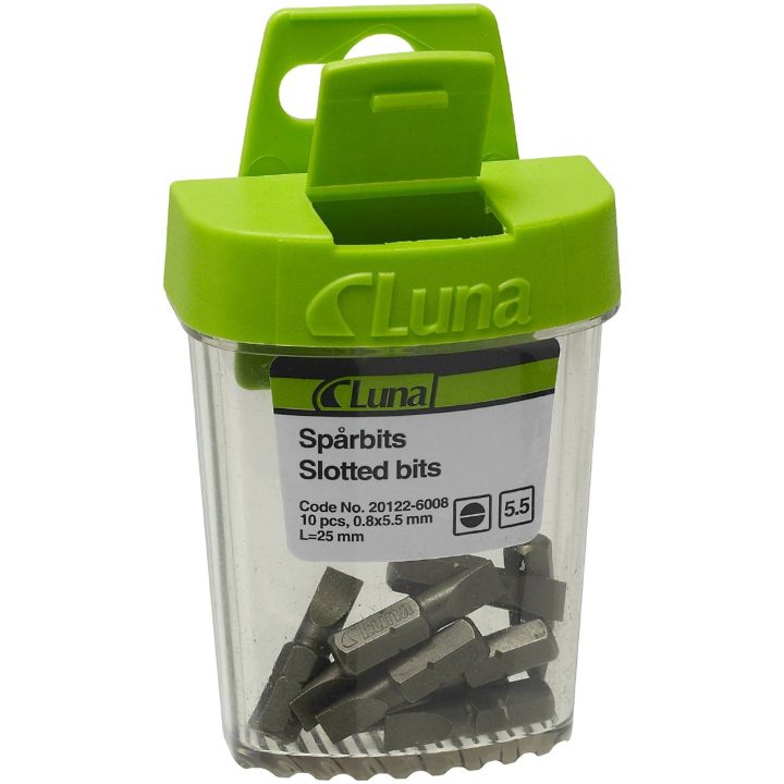 Bits för raka spår Luna BITS 0.6X 3.5 MM (2) – bild 2
