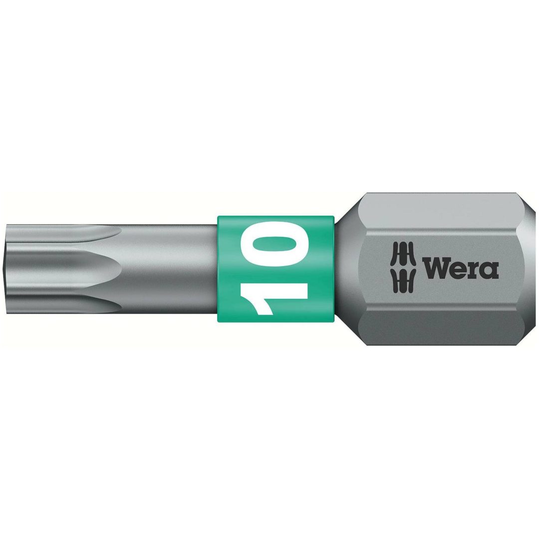 Bits för Torx-spår 867/1 BTZ WERA BITS 867/1 BTZ TX10