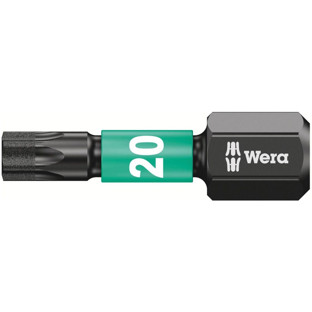 Bits för Torx-spår Impaktor 867/1 IMP DC WERA BITS 867/1 IMP DC TX 20 X 25
