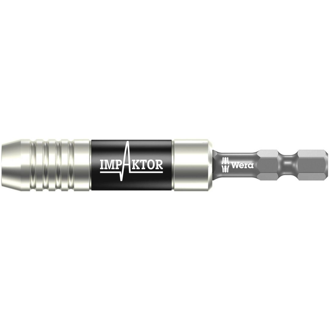 Bitshållare - med magnet och fjäderring Impaktor 897/4 IMP WERA BITSHÅLLARE 897/4 IMPAKTOR