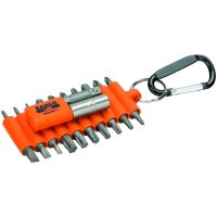 BITSSATS 1/4" 22ST PH, PZ, T, SP (12 pack) BAHCO