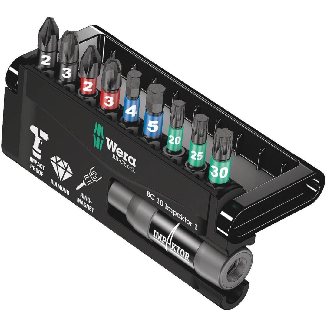 Bitssats Bit-Check 10 Impaktor WERA BITSSATS BIT-CHECK 10 IMPAKTOR