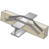 Bjälkstropp Js 40x800x2,0 FASTCC Dimension BxLxT 40x800x20 – miniatyr 2