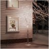 Björkträd med LED varmvit 128 LEDs vidaXL 220 cm – miniatyr 1