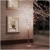 Björkträd med LED varmvit 240 LEDs vidaXL 300 cm – miniatyr 1
